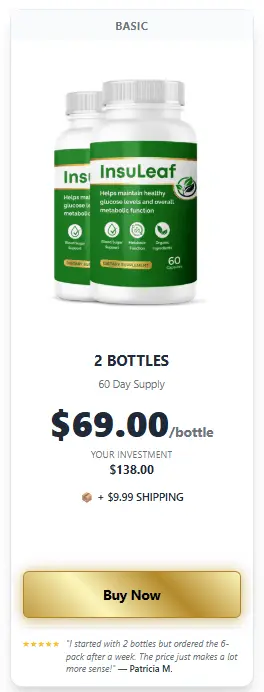 insuleaf 2 bottles price